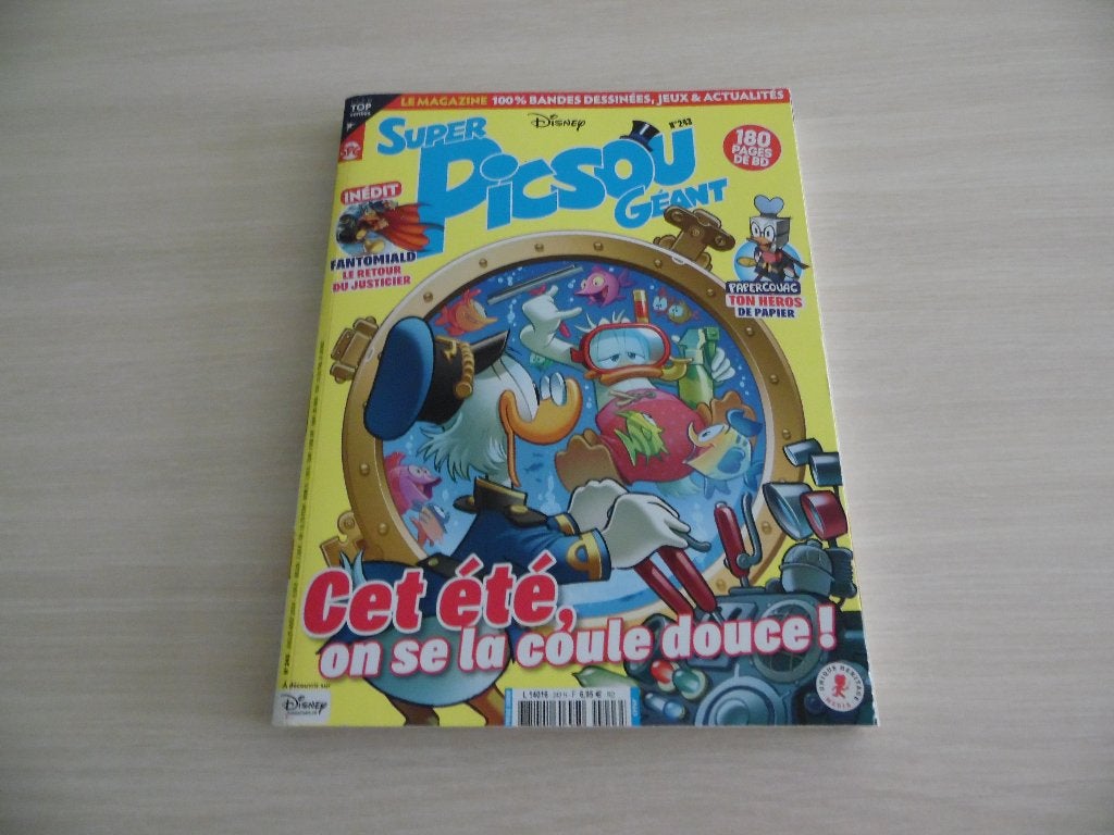 SUPER PICSOU GÉANT N°243, Livres, Enlèvement ou Envoi, Comme neuf, WALT DISNEY, Une BD