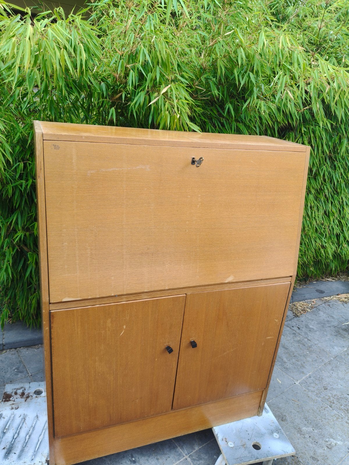 retro kast, Ophalen, Gebruikt