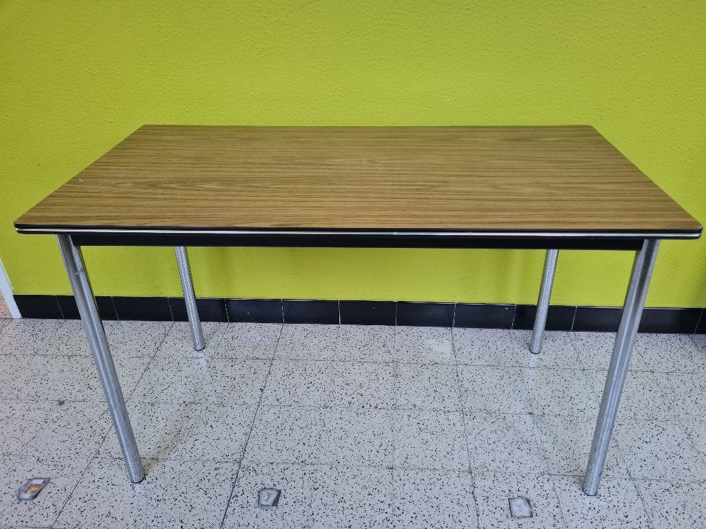 vintage formica tafel - keukentafel 120 x 60 x h75 cm, Ophalen