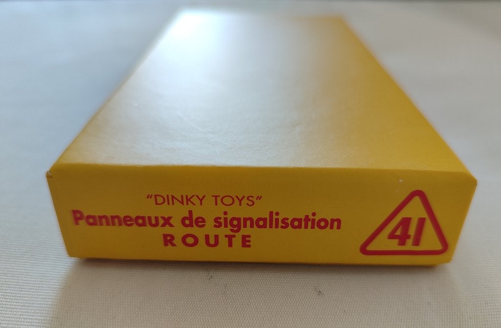 Dinky Atlas _ 6 verkeersborden _ ref. 41., Ophalen of Verzenden, Zo goed als nieuw, Overige typen, Dinky Toys