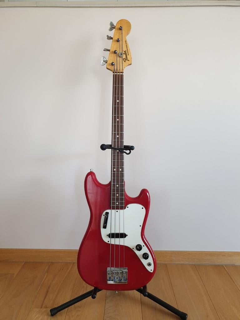 Fender Musicmaster bas 1975, Muziek en Instrumenten, Snaarinstrumenten | Gitaren | Bas, Ophalen