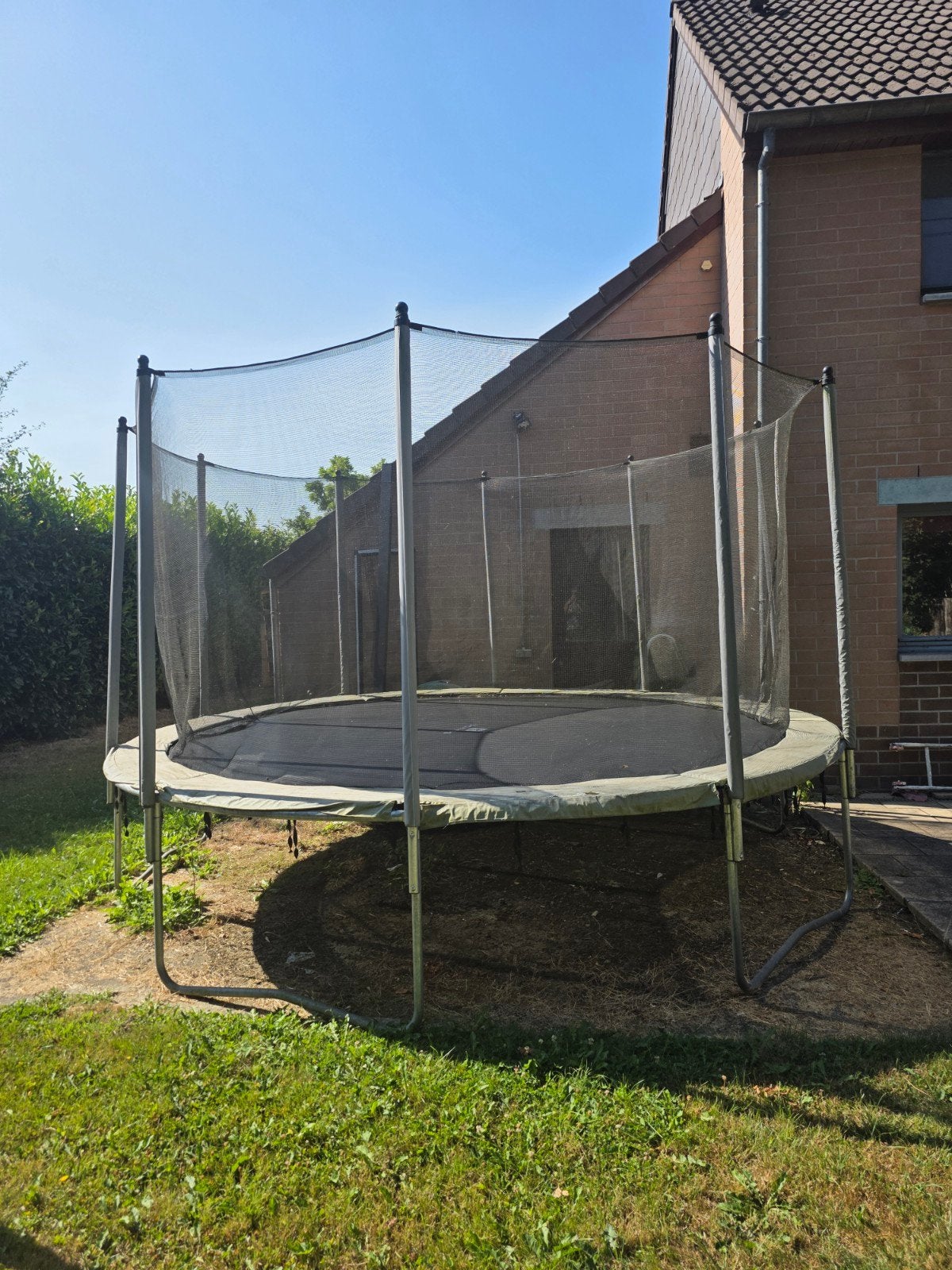 Trampoline  Domyos 420. .filet et protections., Enlèvement