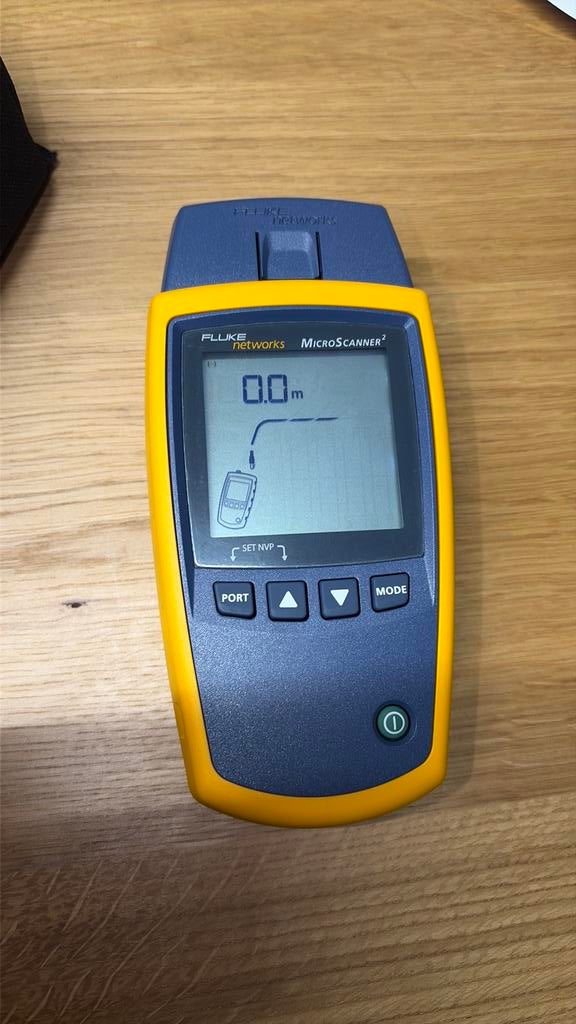 Fluke Networks MICROSCANNER 2 Cable Tester, Enlèvement ou Envoi, Comme neuf, Électricité