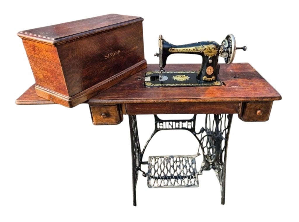 Machine à Coudre SINGER 15K, Enlèvement, Utilisé, Machine à coudre, Singer