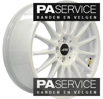 Nieuw 18 inch Wit ATS Mini R53 R56 set incl Banden 4*100, Auto-onderdelen, 18 inch, -, -, Banden en Velgen