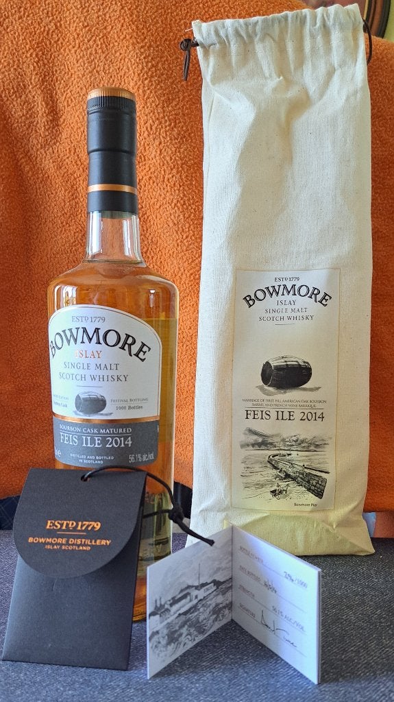 Whisky Bowmore Feis Ile 2014, Verzamelen, Wijnen, Overige gebieden, Overige typen, Nieuw, Ophalen of Verzenden