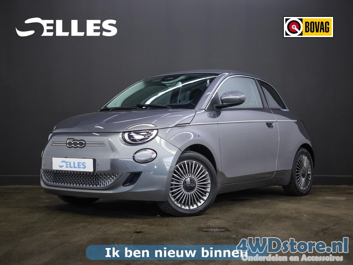 Fiat 500 Urban 42 kWh | Stoelverwarming | Camera | Apple Car, Argent ou Gris, Achat, 322 km, Noir