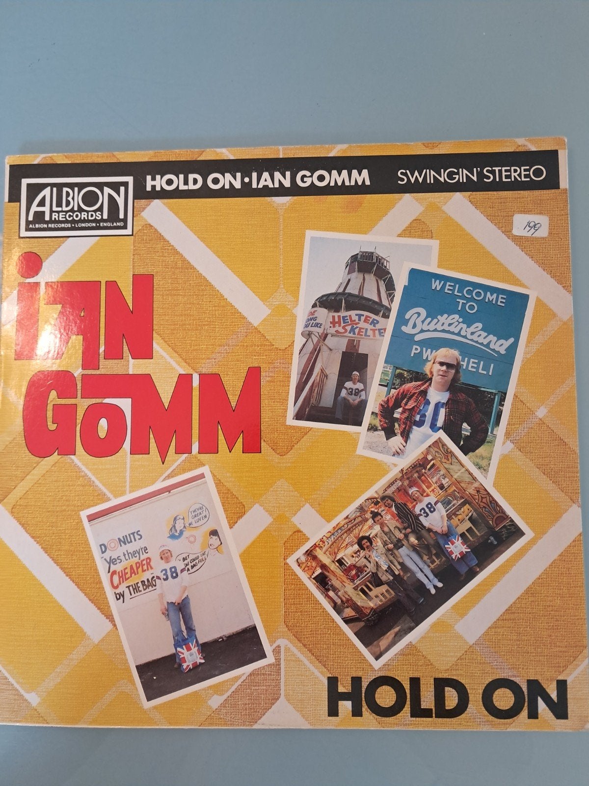 Ian gomn . 1978...hold on ..12 inch", Envoi, Comme neuf, 12 pouces