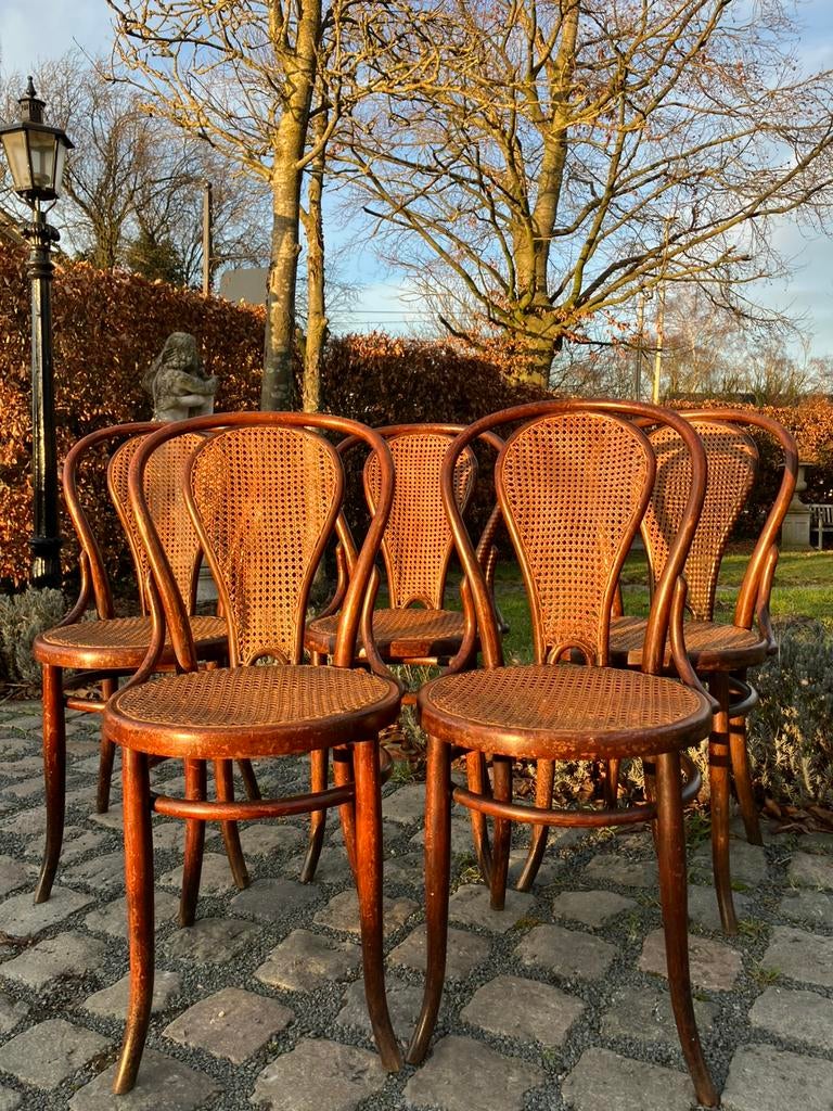 authentieke Thonet stoelen uit 1920 ontwerp Josef Hoffmann, Ophalen