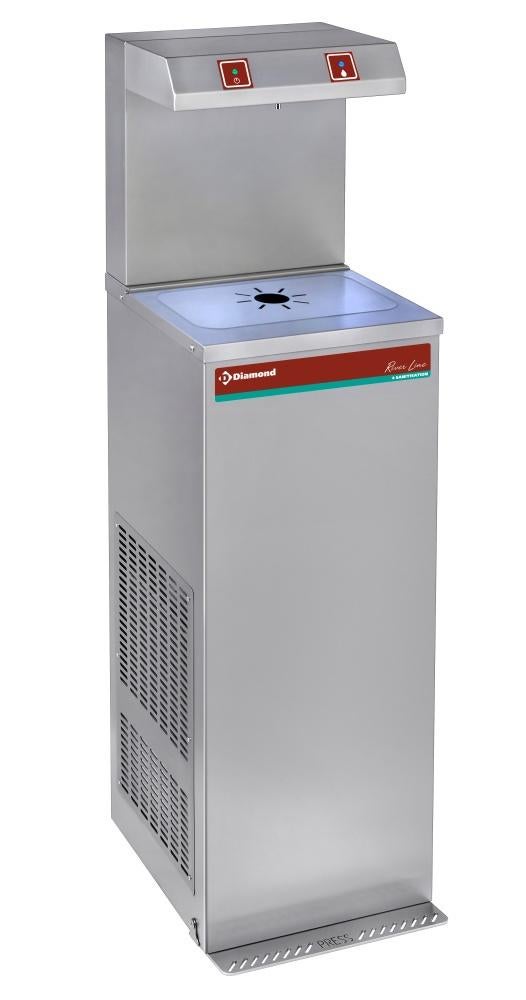 Refroidisseur d'eau à pédale, inox, 80 Litres/heure, Envoi, Neuf, Article de fête