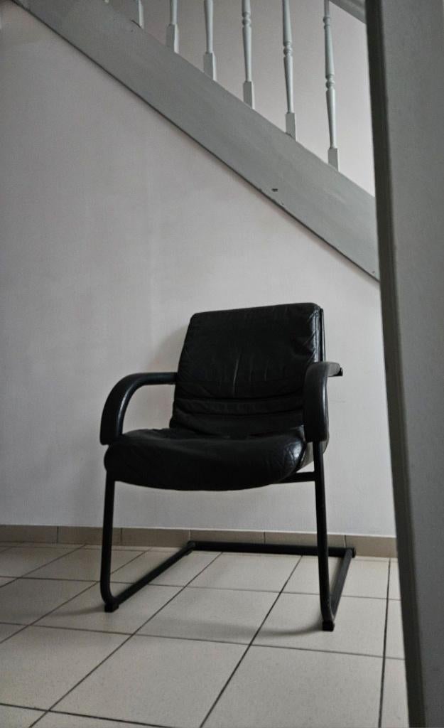 Fauteuil en cuir parfait état!, Enlèvement ou Envoi, Comme neuf, Cuir