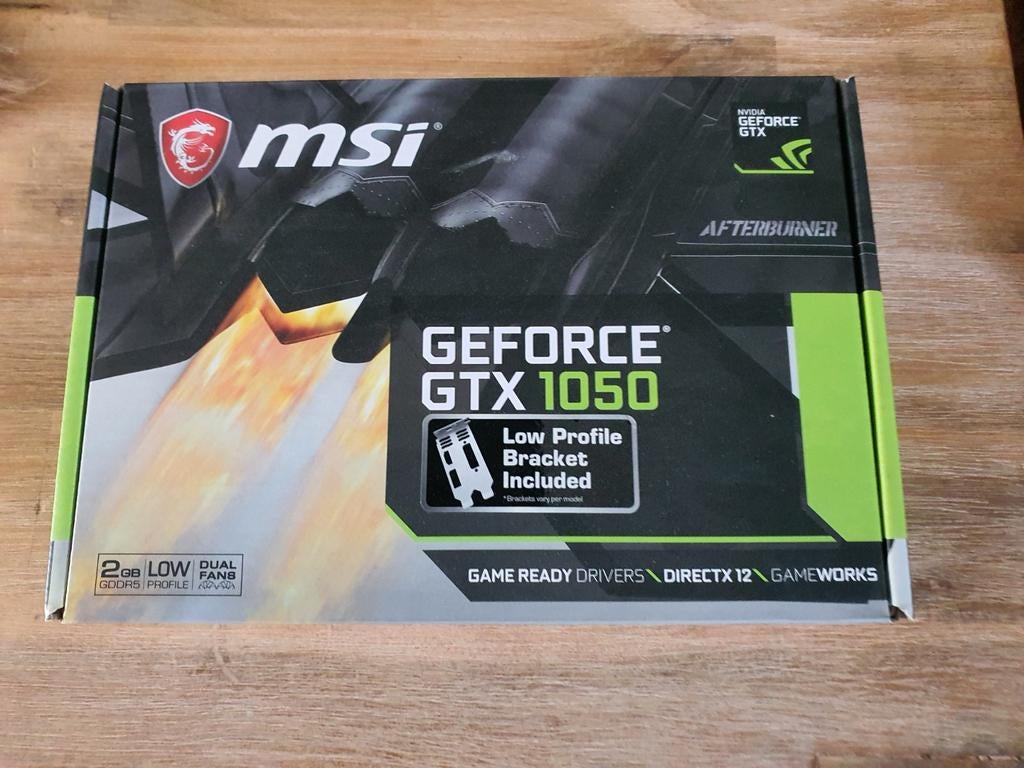 Msi nvidea geforce GTX1050 ddr5 2ventus low profile, Ophalen, GDDR5, HDMI