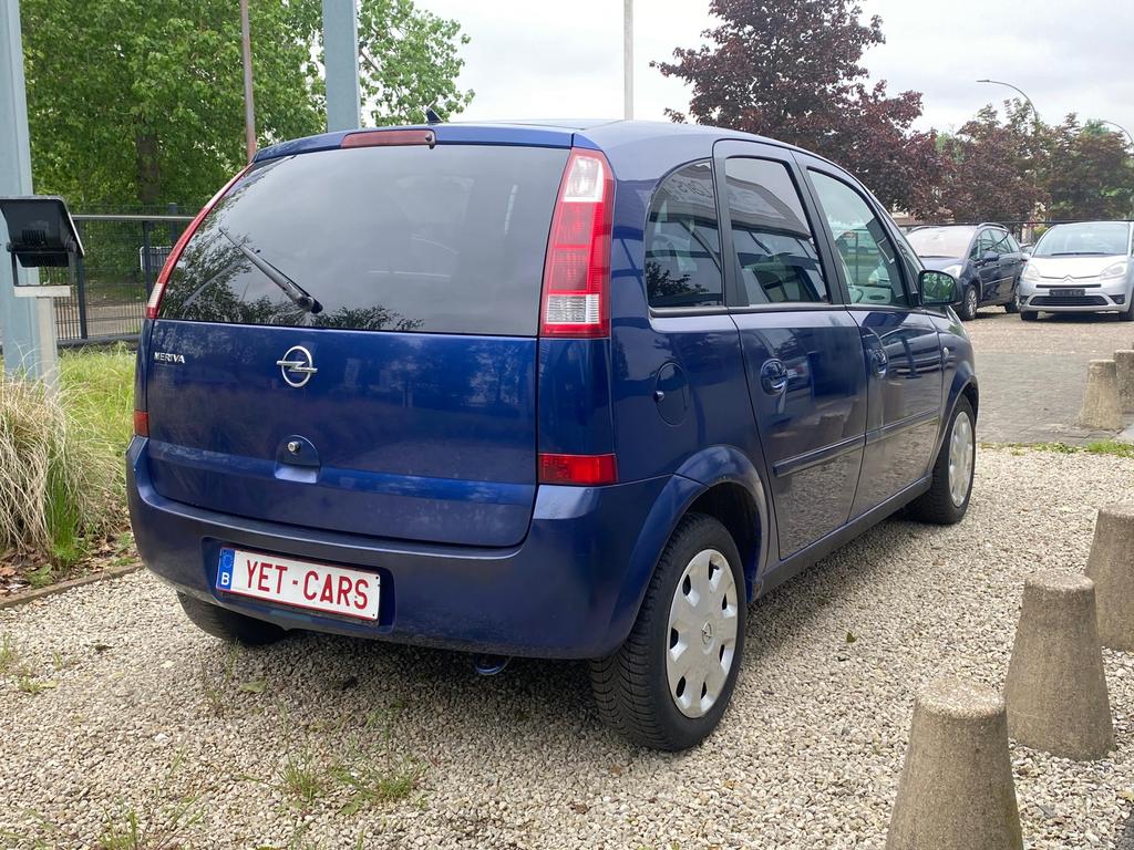 Opel meriva benzine met keuring garantie, Achat, Boîte manuelle, Noir, 5 places