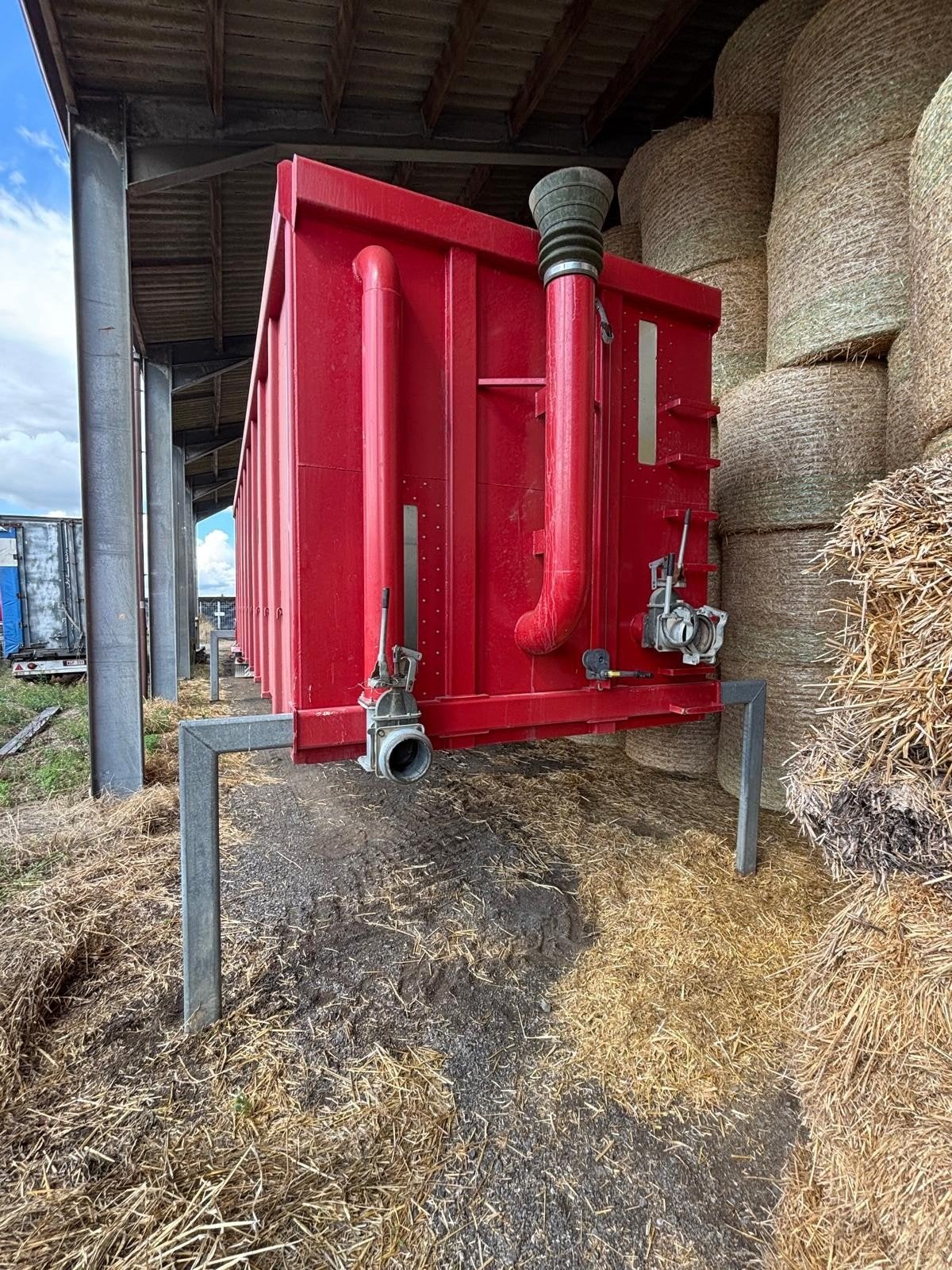 mestcontainer/waterreservoirs, Ophalen of Verzenden, Gebruikt