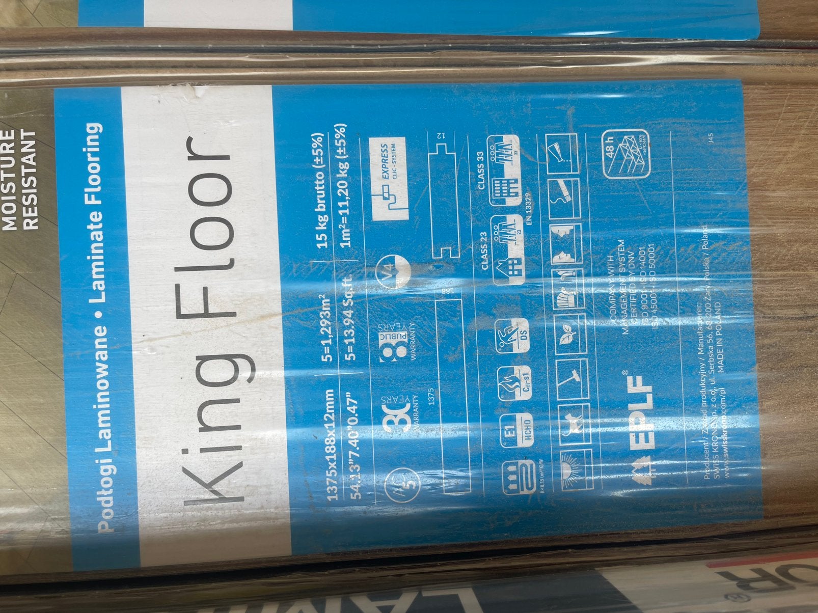 Klik Laminaat 12 mm dikte, Ophalen, Overige kleuren, Nieuw, 10 tot 25 m²