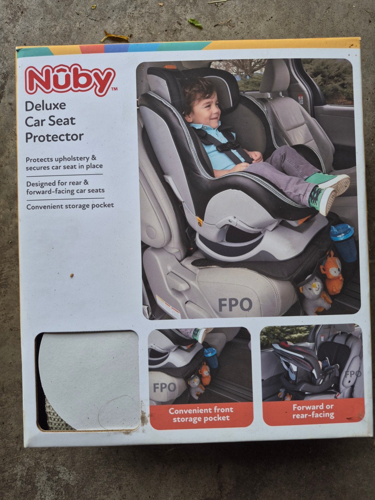 Car seat protector, Ophalen
