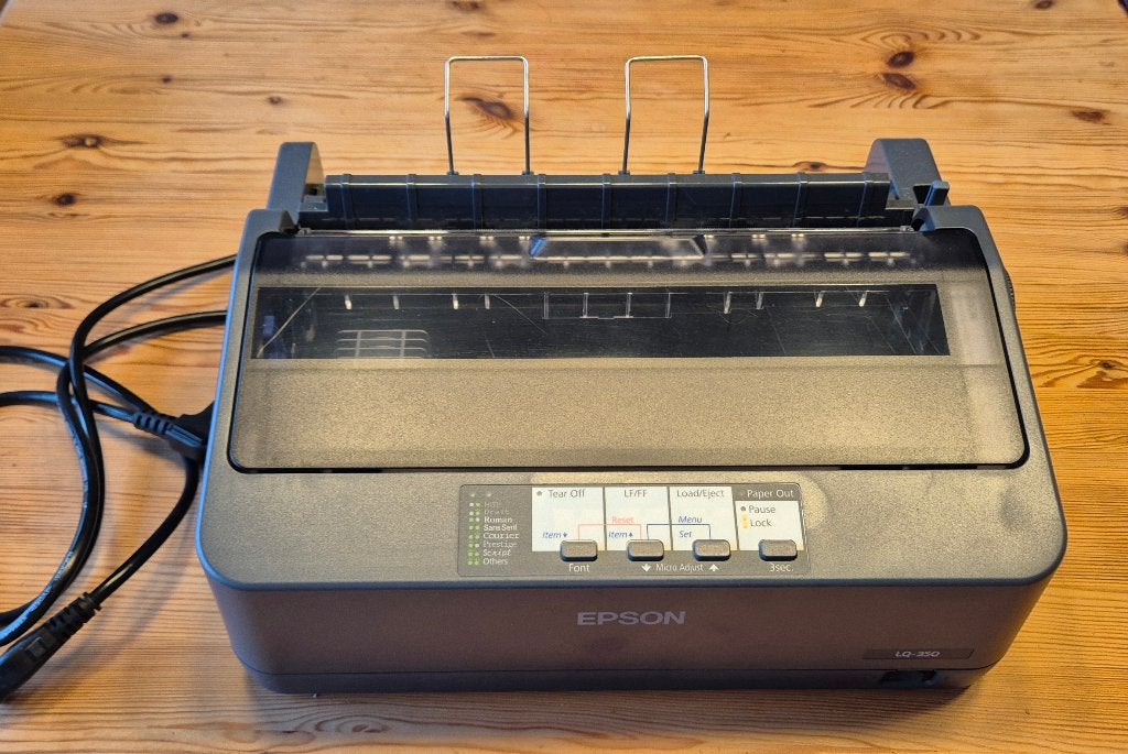 Imprimante matricielle Epson LQ-350, Informatique & Logiciels, Imprimantes, Epson, Enlèvement, Imprimante matricielle, Comme neuf