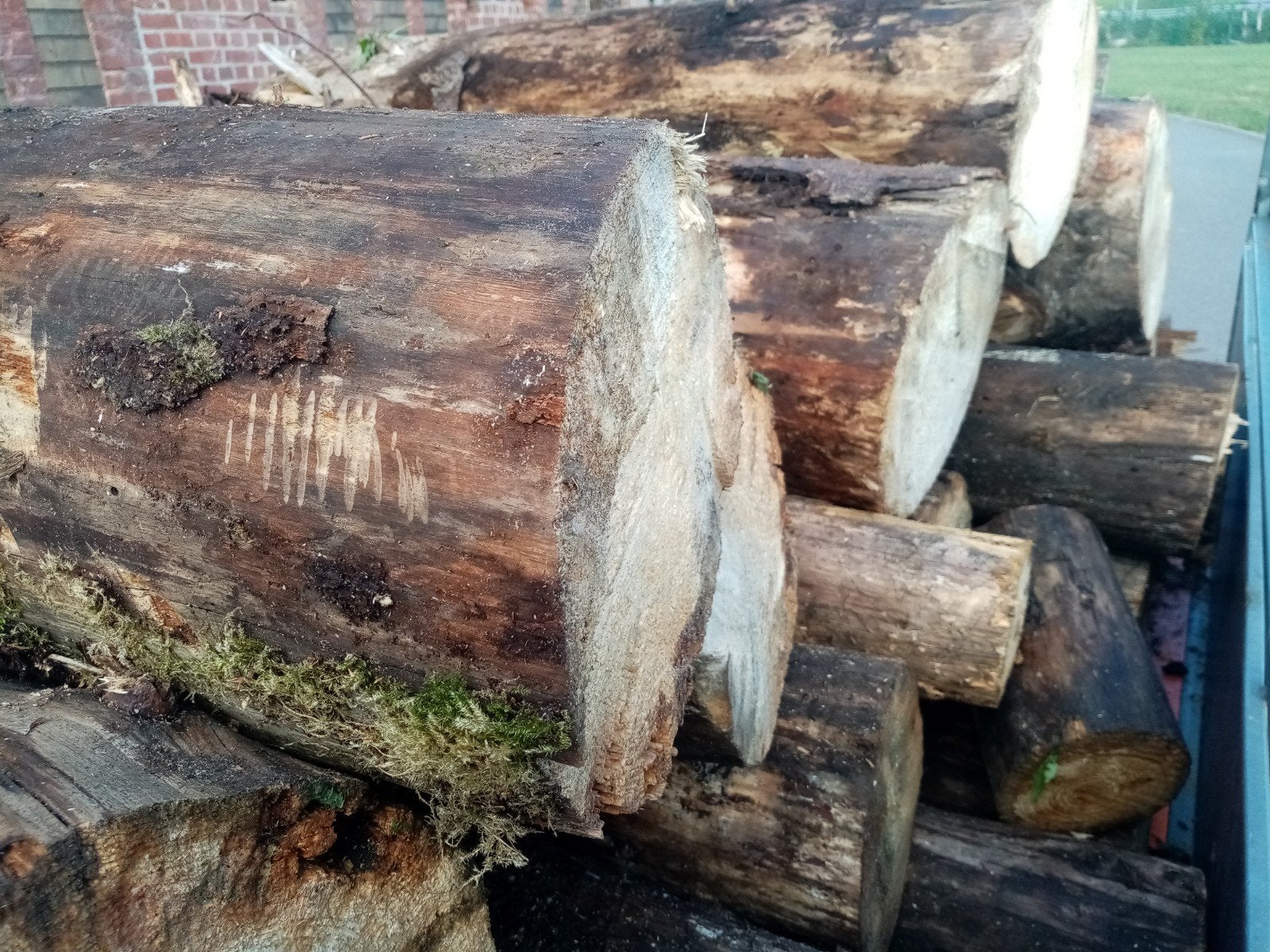 Bois de chauffage sec prêt à brûler, Jardin & Terrasse, Enlèvement