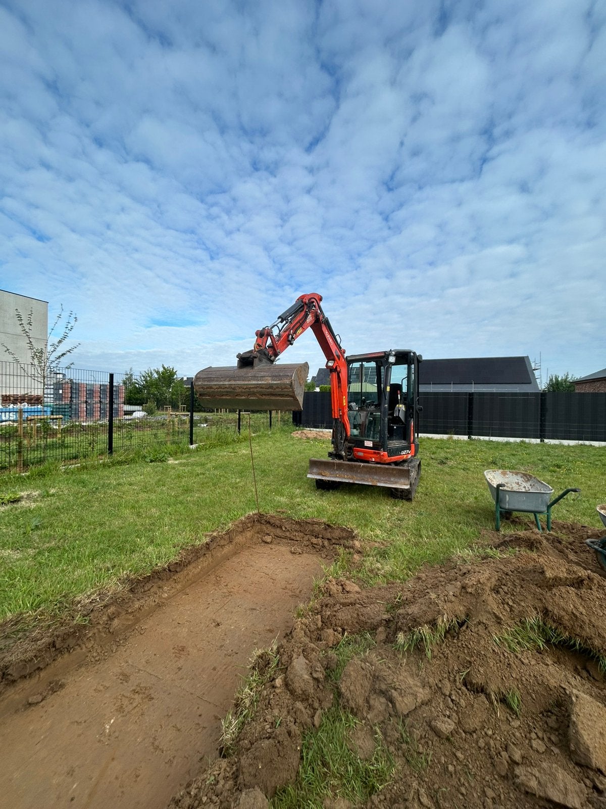 Klein grond en afbraakwerken, Enlèvement