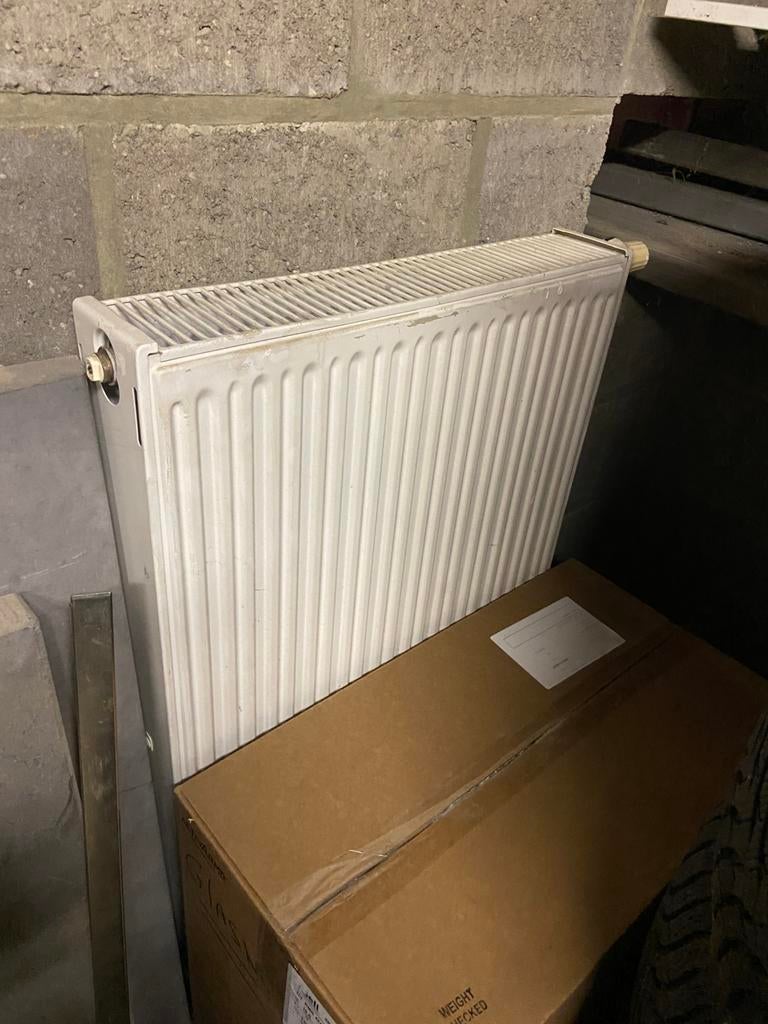 Radiator 1,20 hoog, Doe-het-zelf en Bouw, Verwarming en Radiatoren, Ophalen, Gebruikt, Minder dan 60 cm, Radiator
