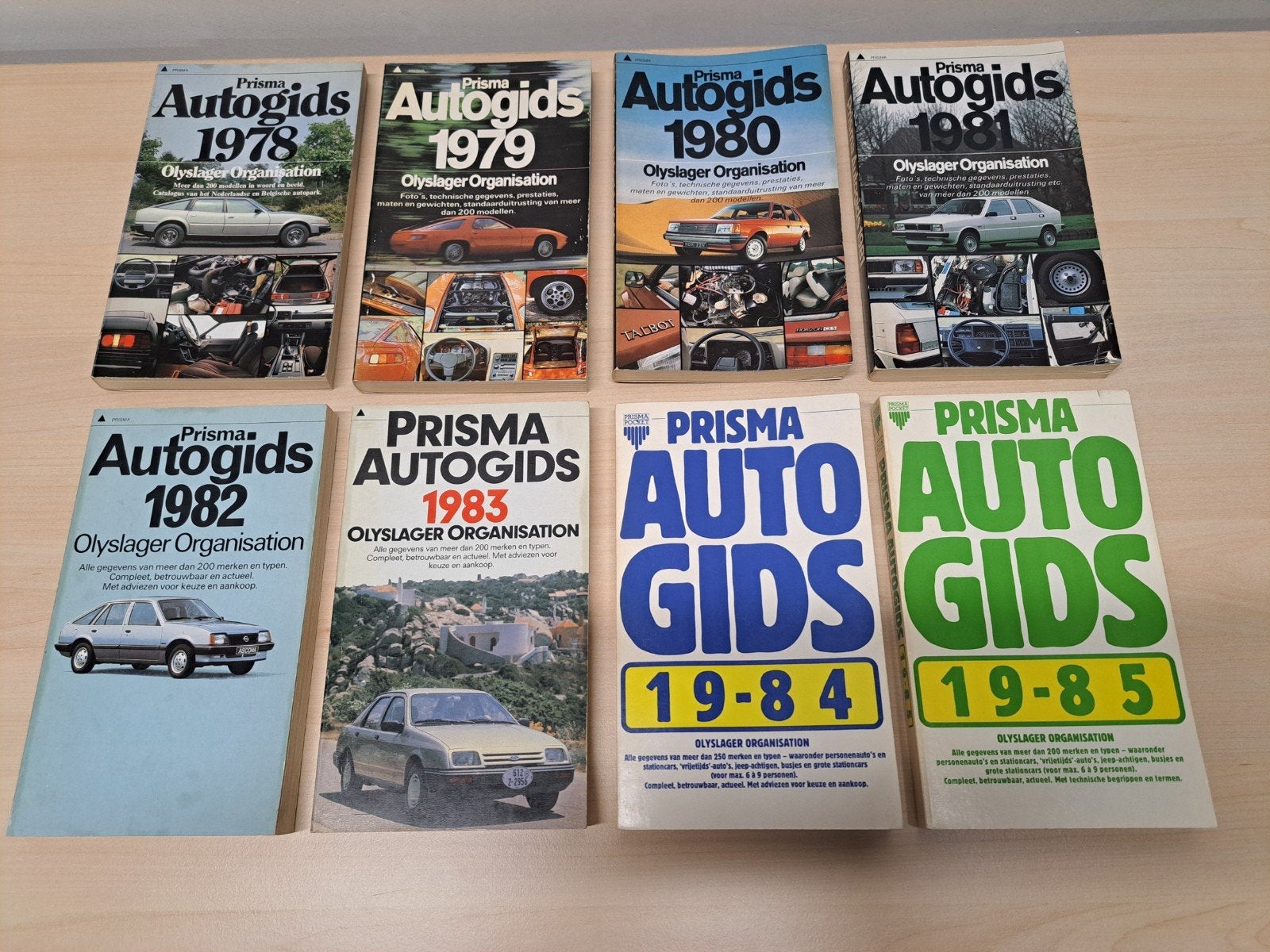 Prisma Auto Gids retro oldtimer, Boeken, Ophalen of Verzenden, Gelezen, Olyslager Organisation
