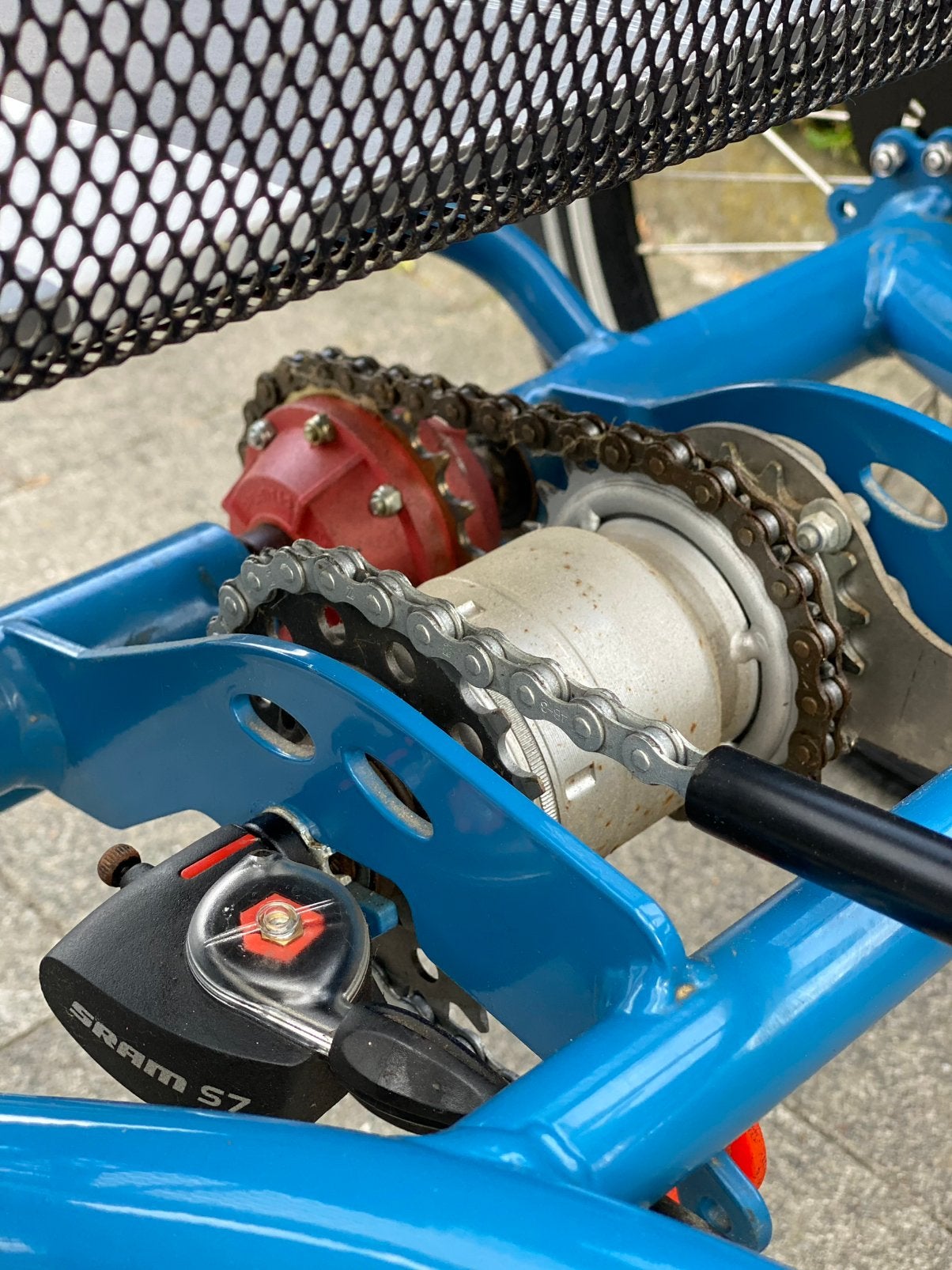 Driewielfiets Pfau Tec Scooter Trike e-bike Nieuw Staat, Fietsen en Brommers, Pfau tec, Verstelbare zitting, Velgrem, Ophalen of Verzenden