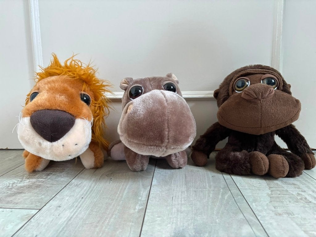 Knuffels Big Headz, Kinderen en Baby's, Speelgoed | Knuffels en Pluche, Ophalen, Zo goed als nieuw, Overige typen, Klein (minder dan 20 cm)