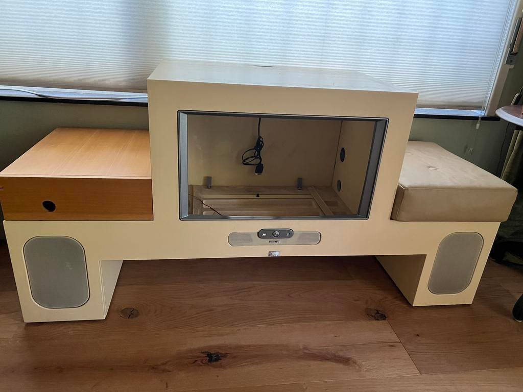 Design tv meubel Leolux / Phillips vintage, Enlèvement