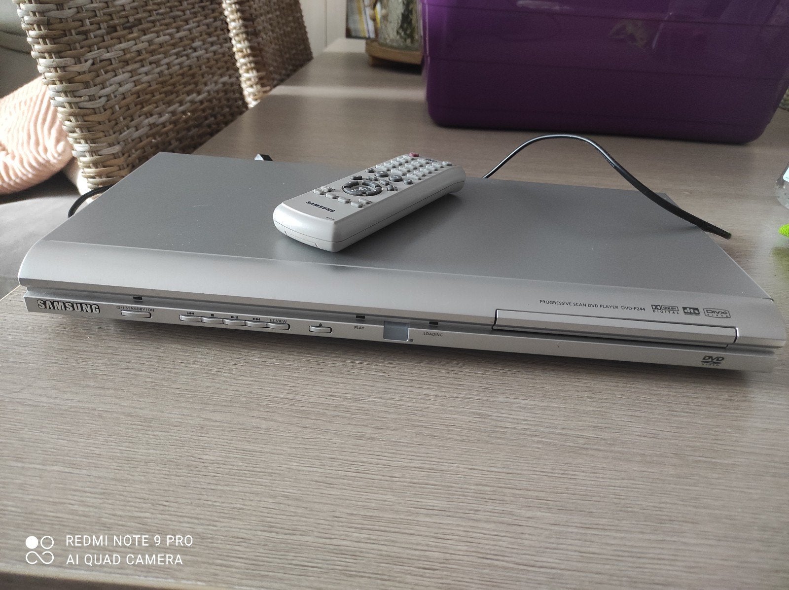 Lecteur DVD Samsung, TV, Hi-fi & Vidéo, Lecteurs DVD, Enlèvement, Comme neuf, Lecteur DVD, Samsung