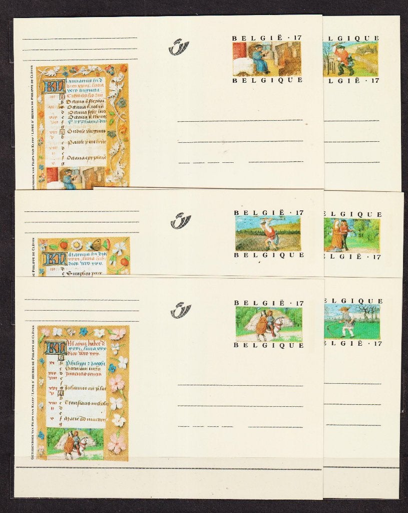 Belgique 1997 Cartes postales spéciales BK54-BK65 **, Timbres & Monnaies, Enlèvement ou Envoi, Non oblitéré, Neuf