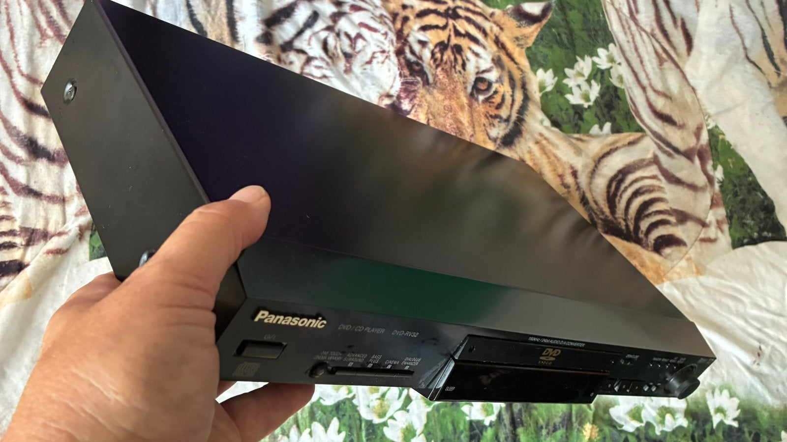 PANASONIC DVD MET VLEKKELOZE AFSTANDSBEDIENING, Ophalen, Zo goed als nieuw, Dvd-speler, Panasonic