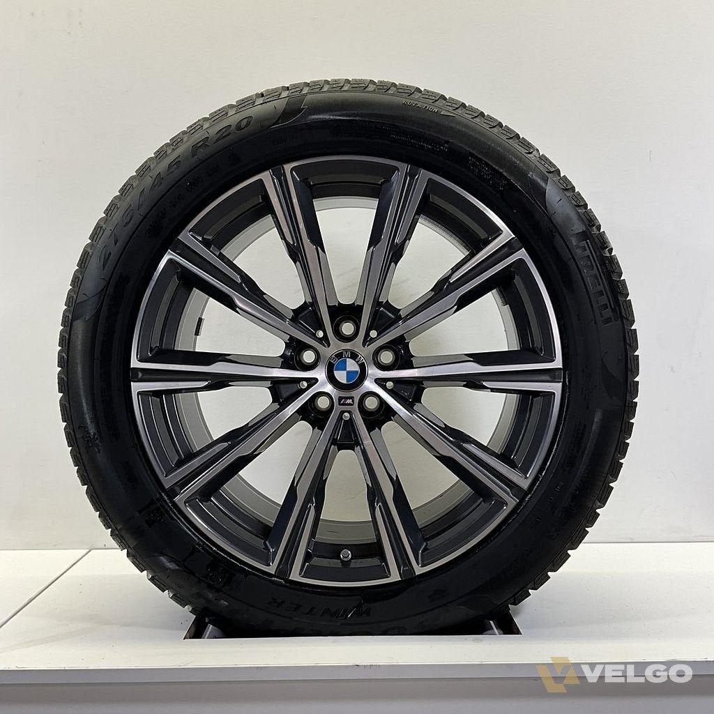 NIEUW BMW X5 G05 EN X6 G06 SET VELGEN + WINTERBANDEN 20 INCH, Auto-onderdelen, -, 275 mm, -, Banden en Velgen