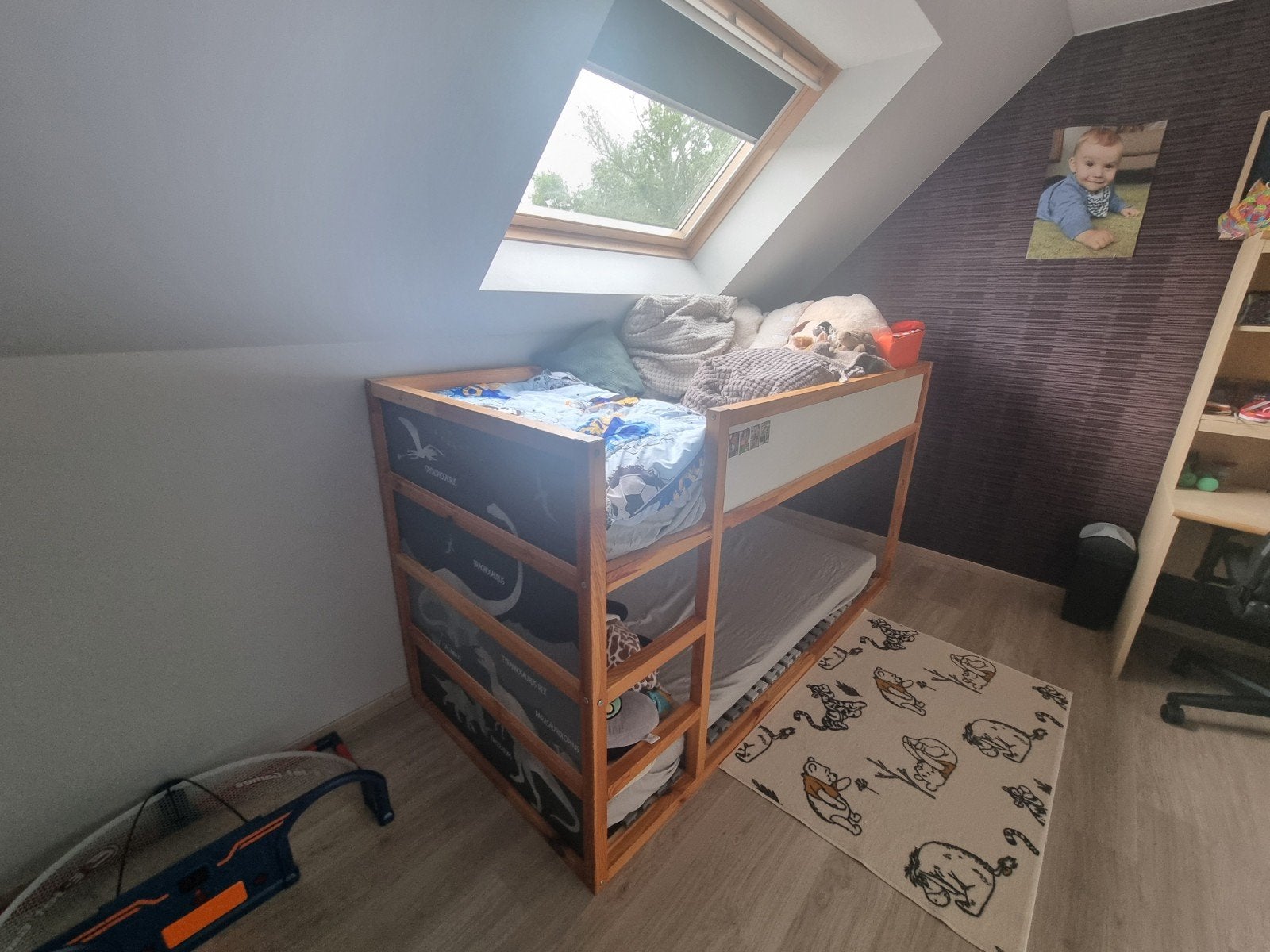 kura bedden 2x, Enlèvement, Utilisé, Lit mezzanine
