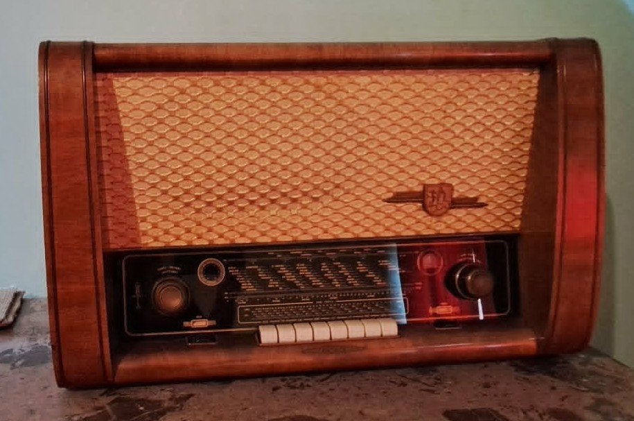 antieke radio, Ophalen, Gebruikt, Radio