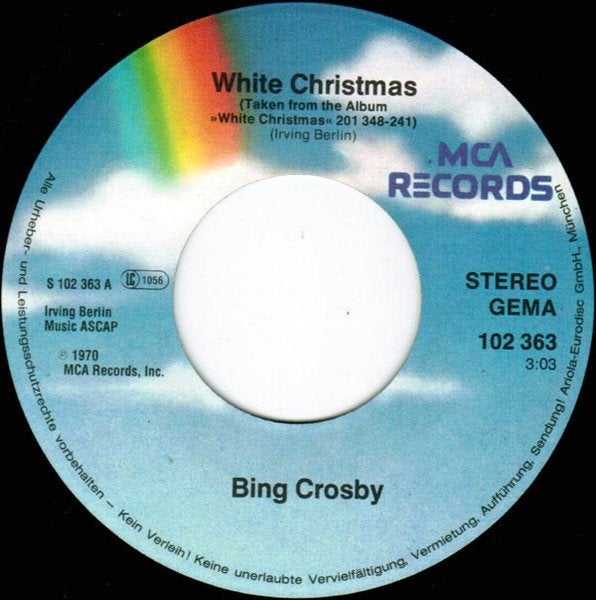 bing crosby, Enlèvement ou Envoi
