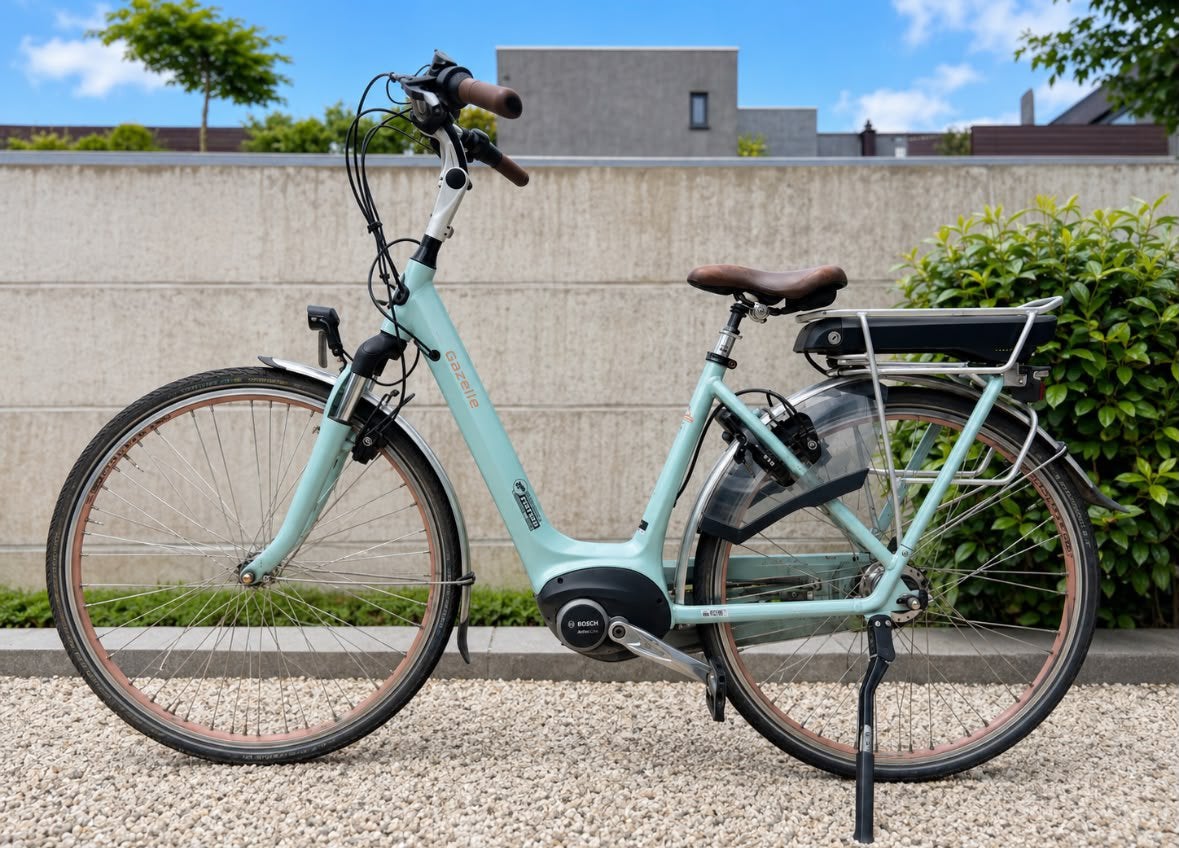 Elektrische fiets middenmotor, Fietsen en Brommers, Elektrische fietsen, Ophalen, Zo goed als nieuw, Gazelle