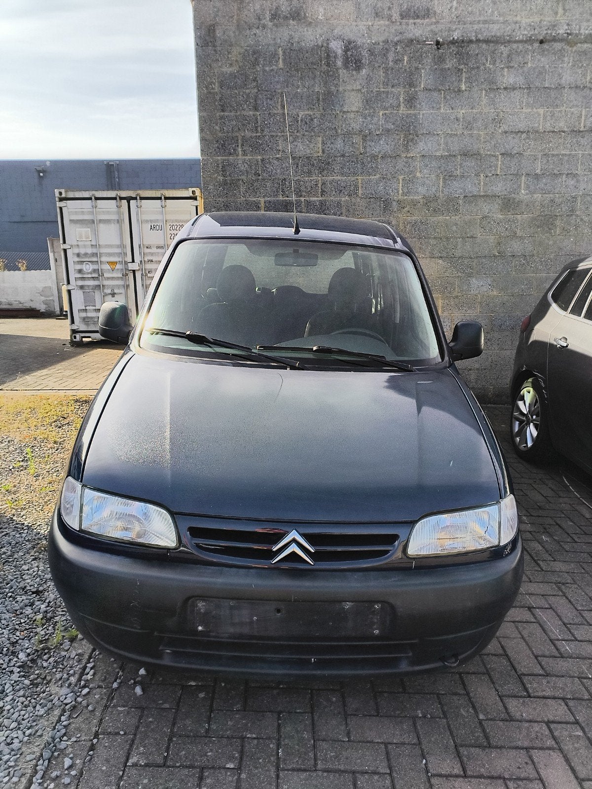 citroën Berlingo, Auto's, Stof, Blauw, Berlingo, Grijs