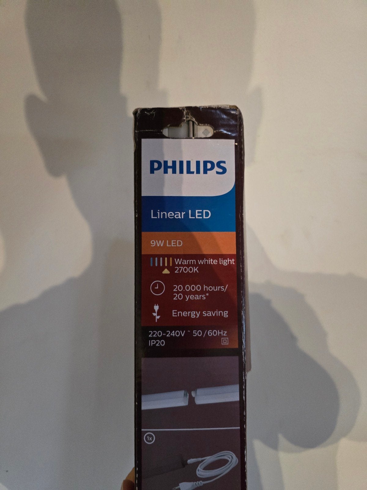 Philips Lineaire ledstrip 55 cm — 9W — warm wit, Verzamelen, Ophalen of Verzenden