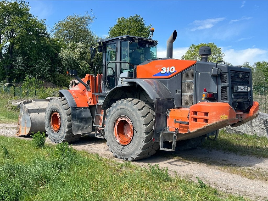 Chargeur sur pneus HITACHI ZW310, Enlèvement