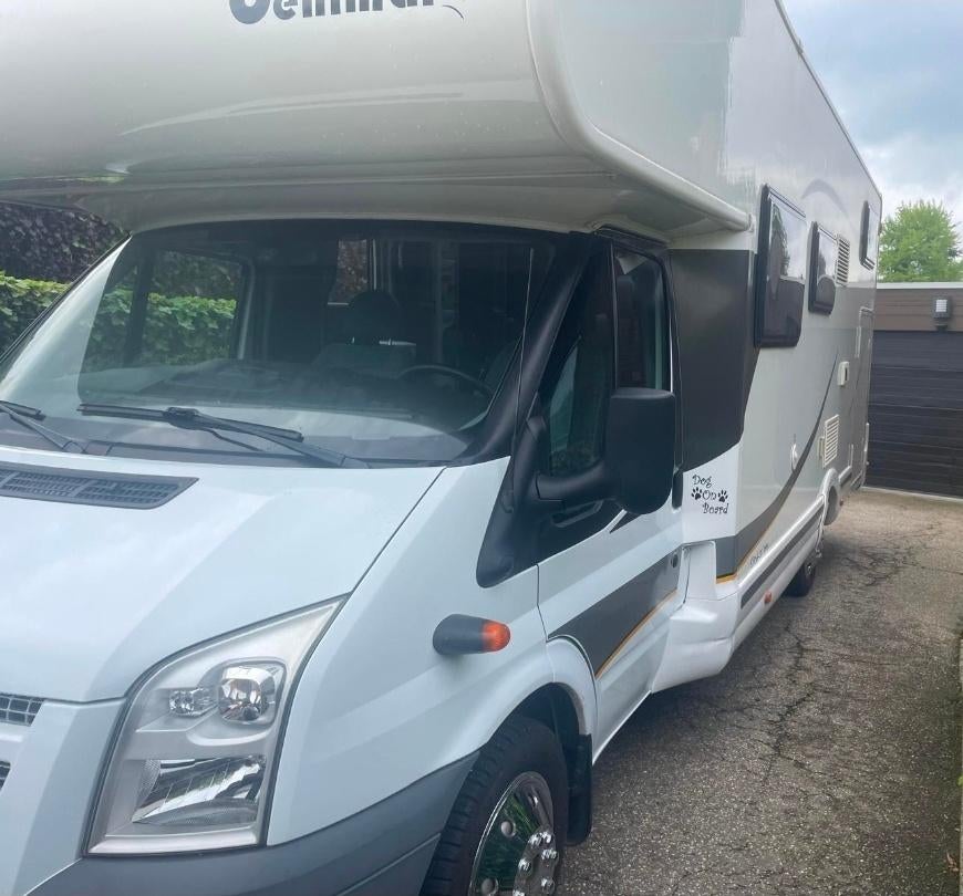 Benimar Sport 345 –Transit 2.2 TDCi 140pk – 2012 – 75.000 km, Alkoof, Ringverwarming, Ford, Fietsendrager