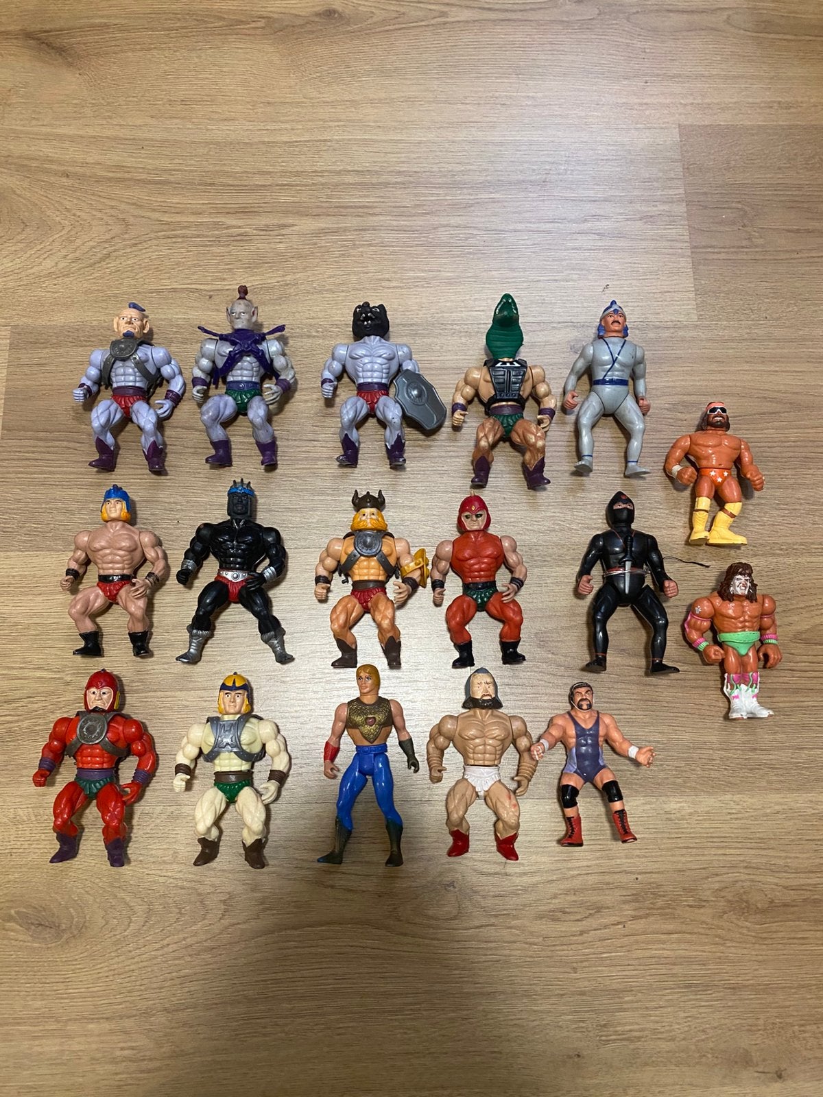 Retro Actiefiguren jaren 80/90 Galaxy Warriors KO WWF, Enfants & Bébés, Jouets | Figurines, Enlèvement ou Envoi, Utilisé