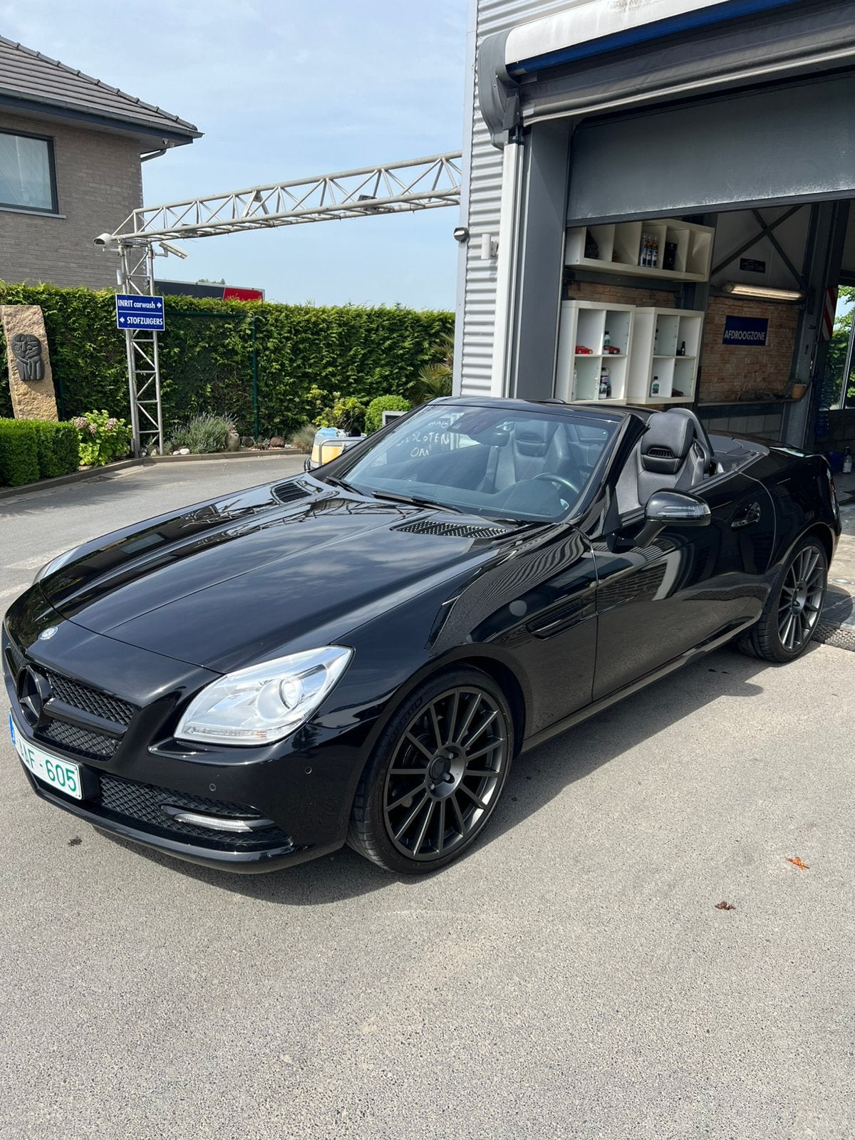 Mercedes Slk 200 114000km garantie!!, Autos, Cuir, Euro 5, Achat, 135 kW