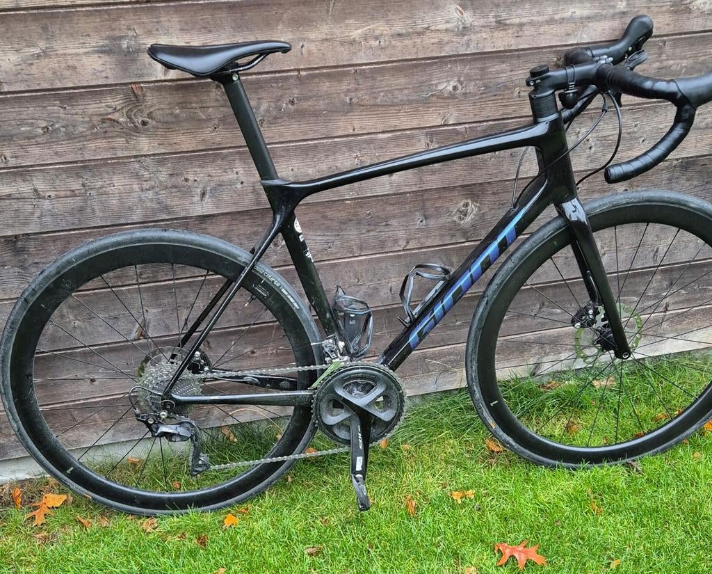 Giant TCR Advanced Pro 2 (Maat ML) + powermeter + tubeless, Vélos & Vélomoteurs, Vélos | Vélos de course, Giant, Enlèvement