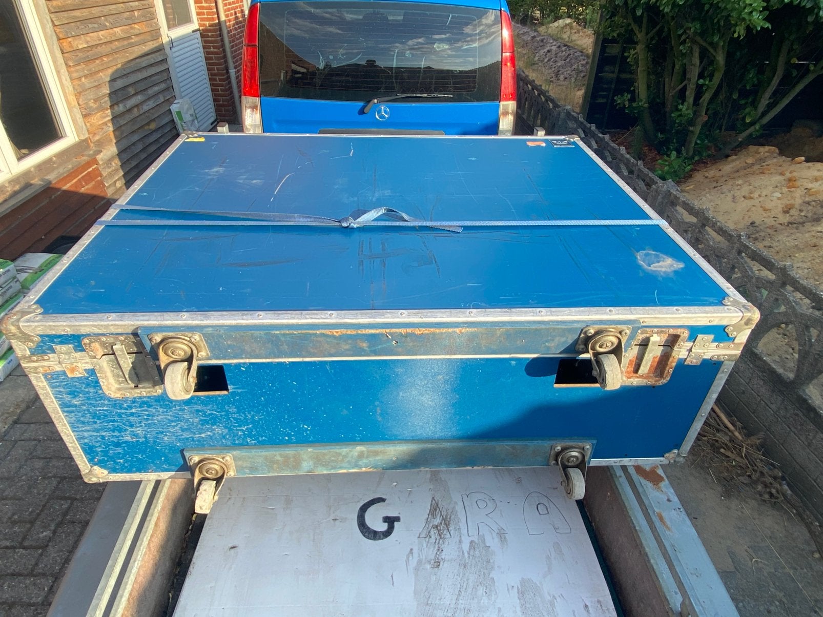 mobiele flightcase., Ophalen of Verzenden, Zo goed als nieuw, Flightcase