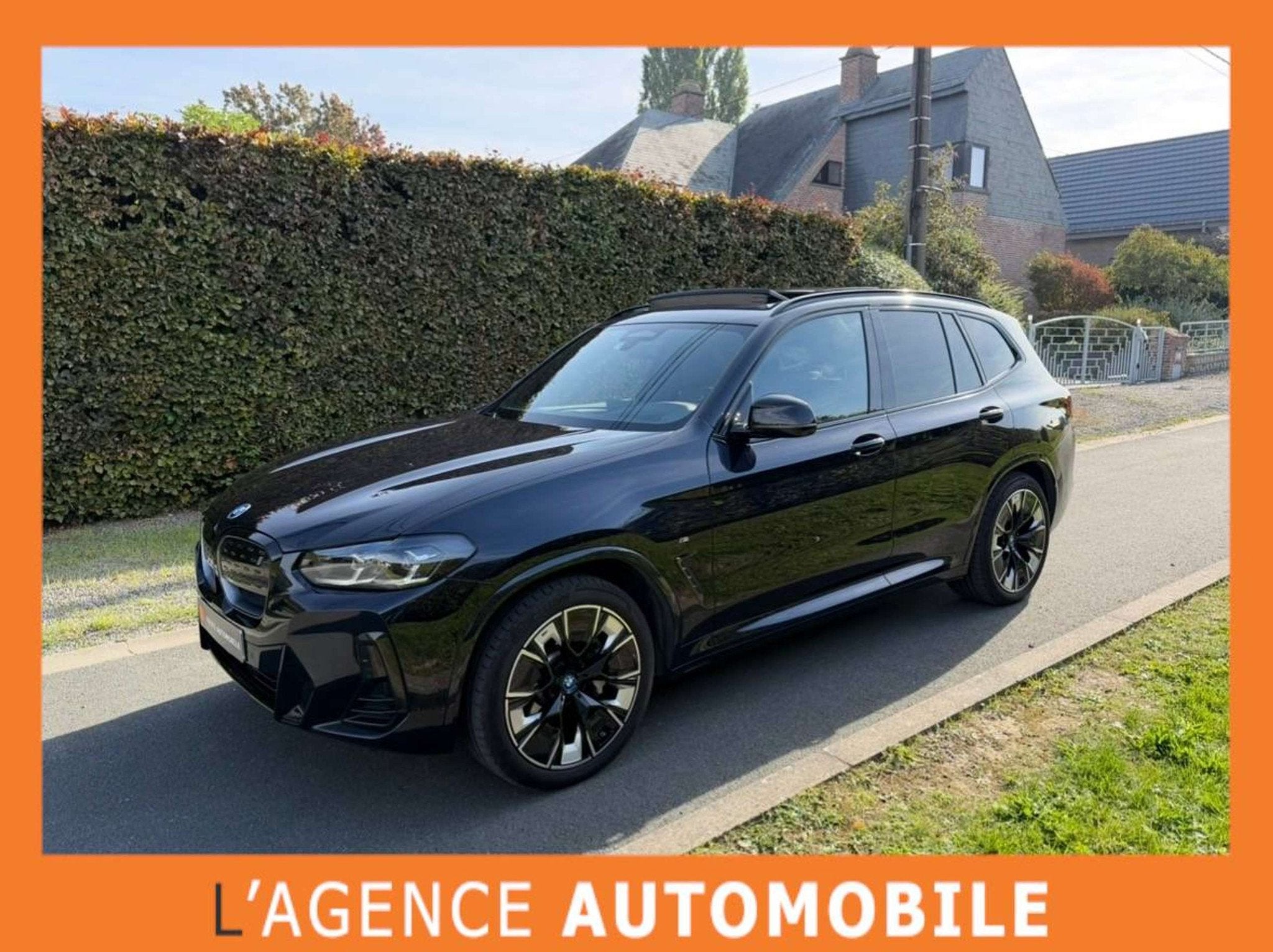BMW iX3 PACK M - FULL OPTIONS - 80 kWh - GARANTIE 12M - 3a, Autos, Cuir, Achat, 453 km, Entreprise