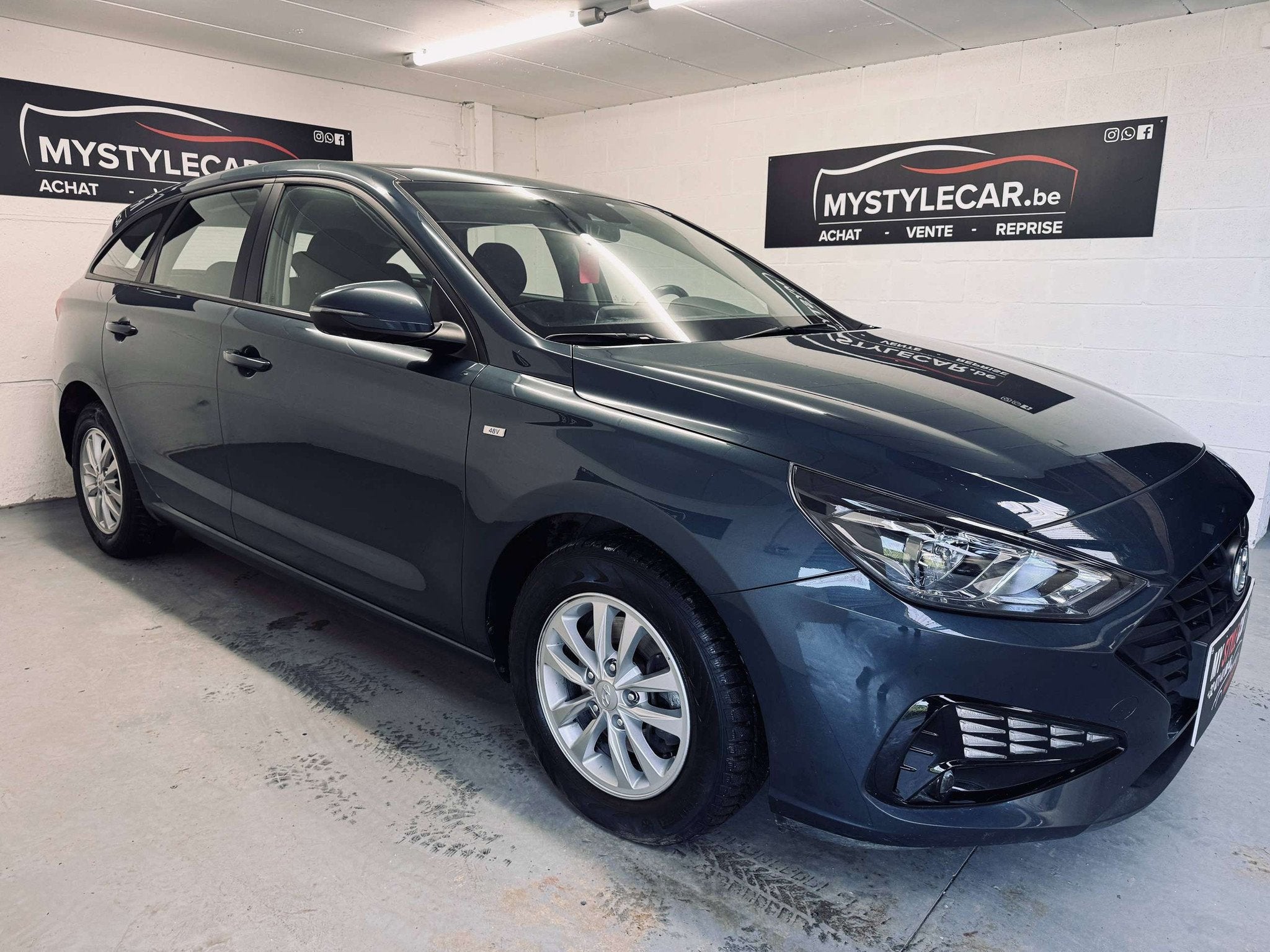 Hyundai i30 i30 hybride, 1er proprio, Garantie 1 an, Auto's, Voorwielaandrijving, Stof, Gebruikt, Euro 6