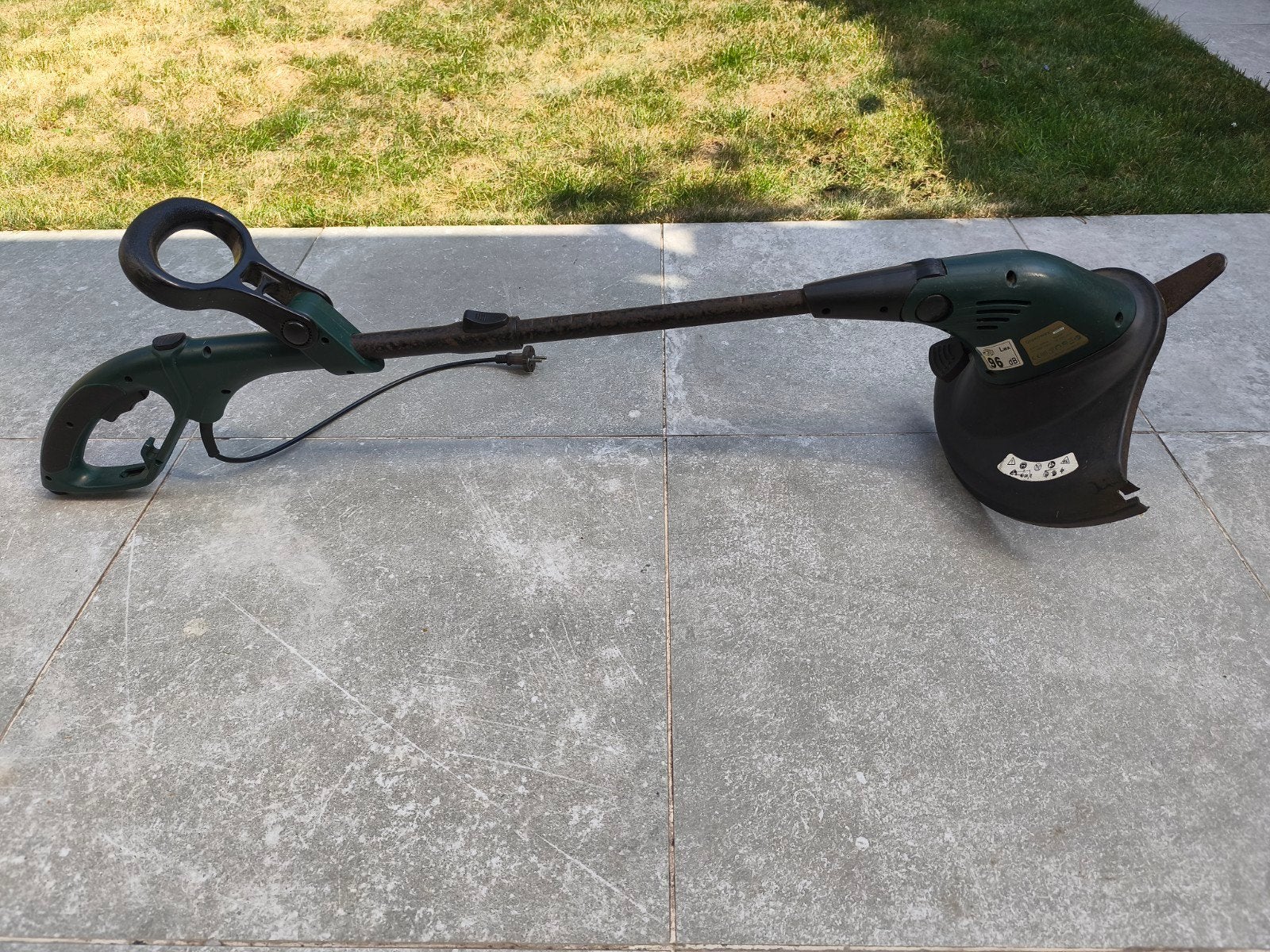 Greenway elektrische grastrimmer, Ophalen