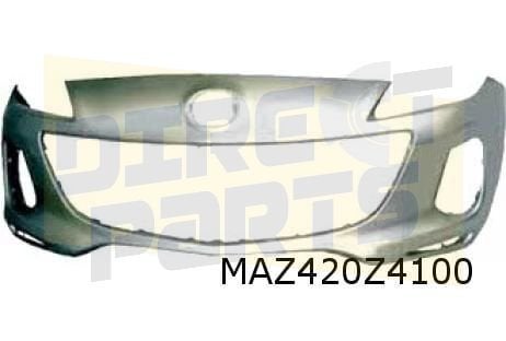 Mazda 3 (10/11-) voorbumper (te spuiten) Origineel! BGV45003, Neuf, -, Mazda, -