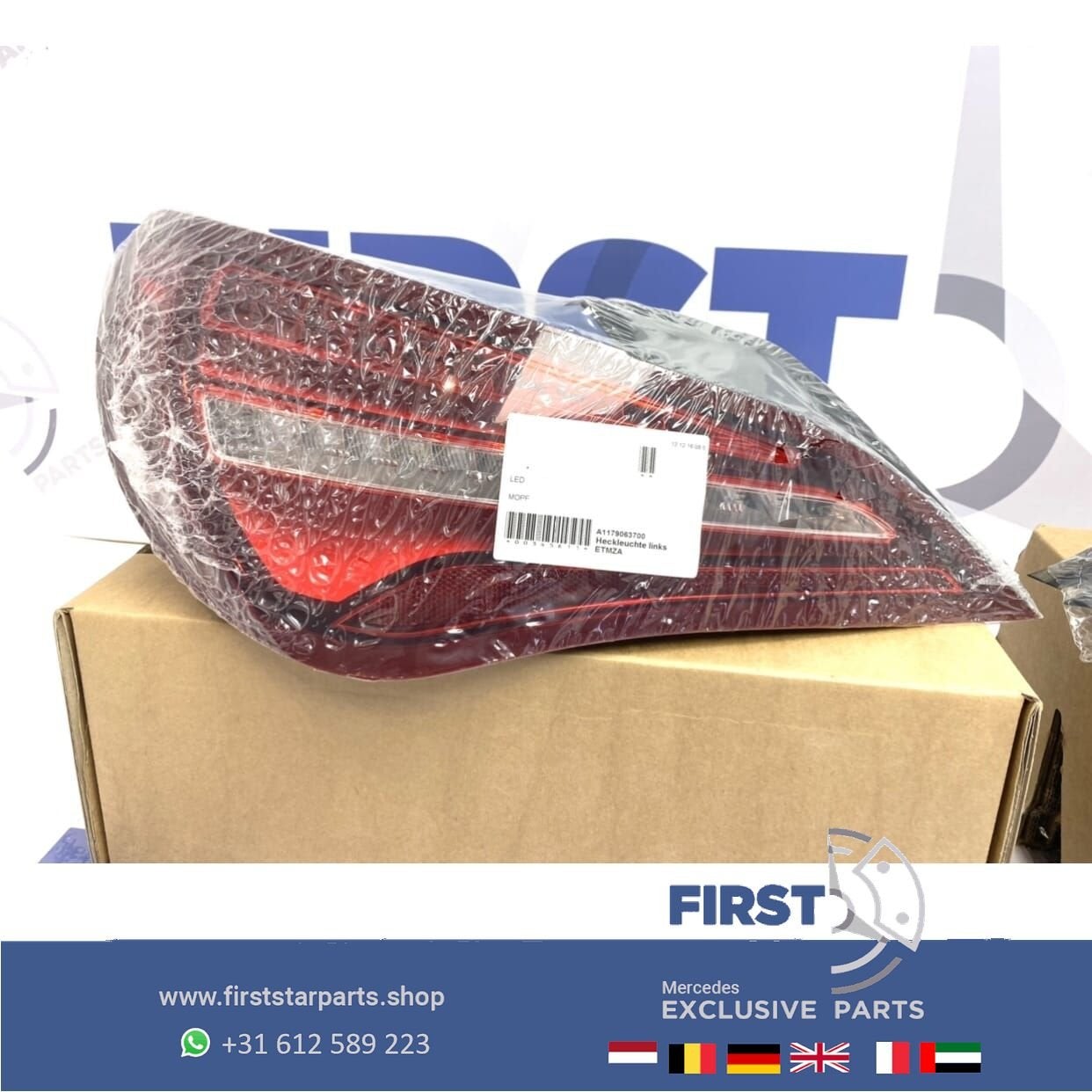 W117 CLA FACELIFT VOL LED ACHTERLICHT LINKS Origineel Merced