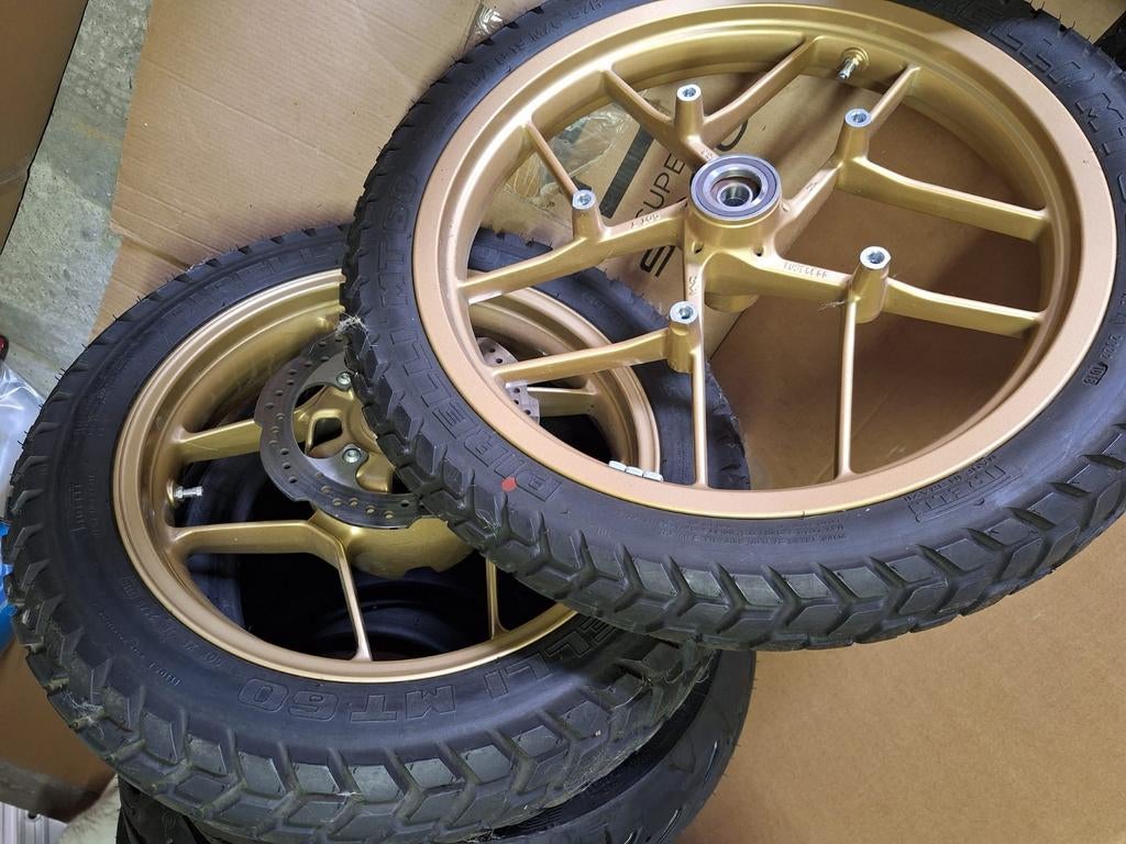 Zero DS/DSR velgen + banden, Motoren, Ophalen